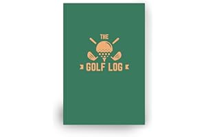 Golf Log Pocket Notebook - Progress Tracker, 50 Detailed Rounds, Yardage Section, Golf Terminology & Game Formats