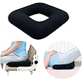 AOSSA Donut Pillow, Butt Cushion for Long Sitting, Bed Sore Pressure Relief Seat Cushions for Butt, Postpartum, Hemorrhoid Tailbone Hip Pain, BBL After Surgery for Sleeping, Portable Chair Cushion Pad