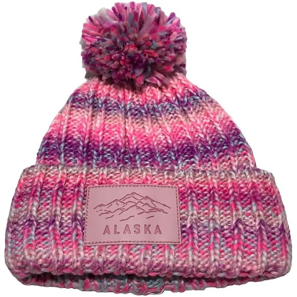 Bonnet (Beanie) Robin Ruth Avec Pompon - Motif Tricoté Multicolore Amsterdam - Taille Unique - Occasion