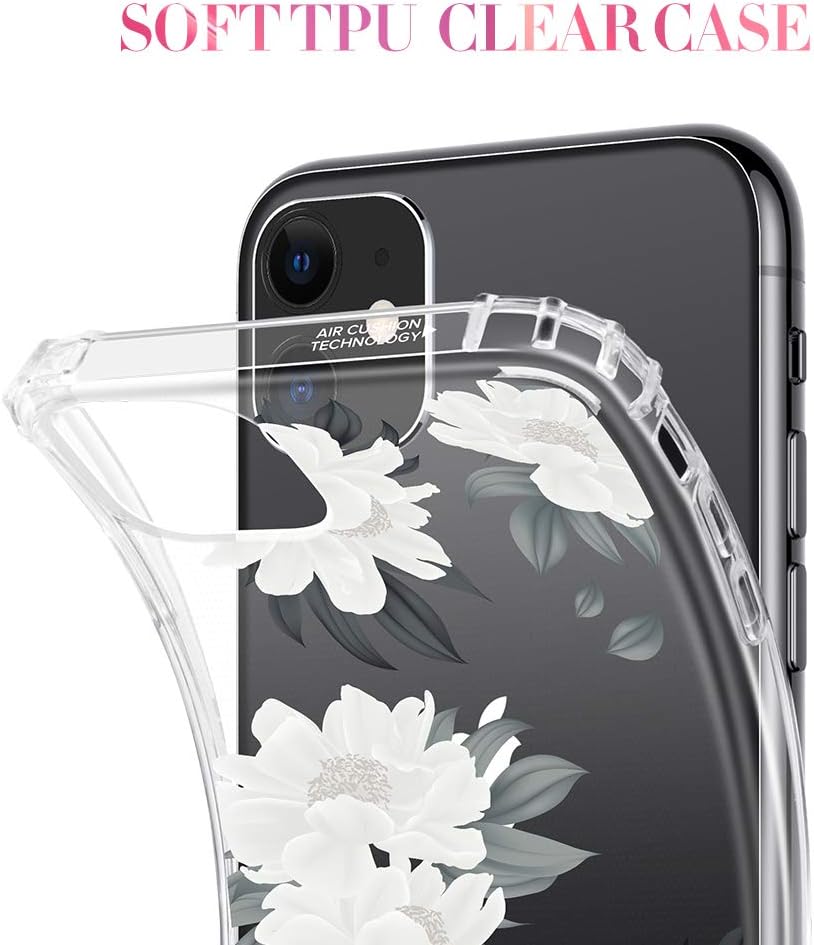 大特価 Caka Iphone Tw ケース クリア デザイン 花 クリア 花柄 ガールズ レディース ガーリー スリム ソフト Tpu 透明 耐衝撃 保護ケースカバー セール品 Carlavista Com