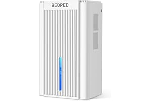 BEDRED Dehumidifier,95OZ Dehumidifier for Home 1000 Sq.Ft - Quiet with Auto Shut Off & Relaxing 7 Color Ambient Light,Ideal for Livingroom, Bedroom, Basement(White)