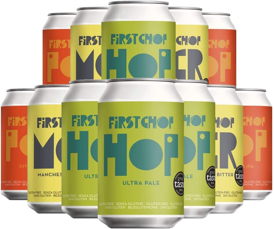 First Chop Gluten Free Award Winning Mixed Case (12 Pack) - HOP, MCR, POP