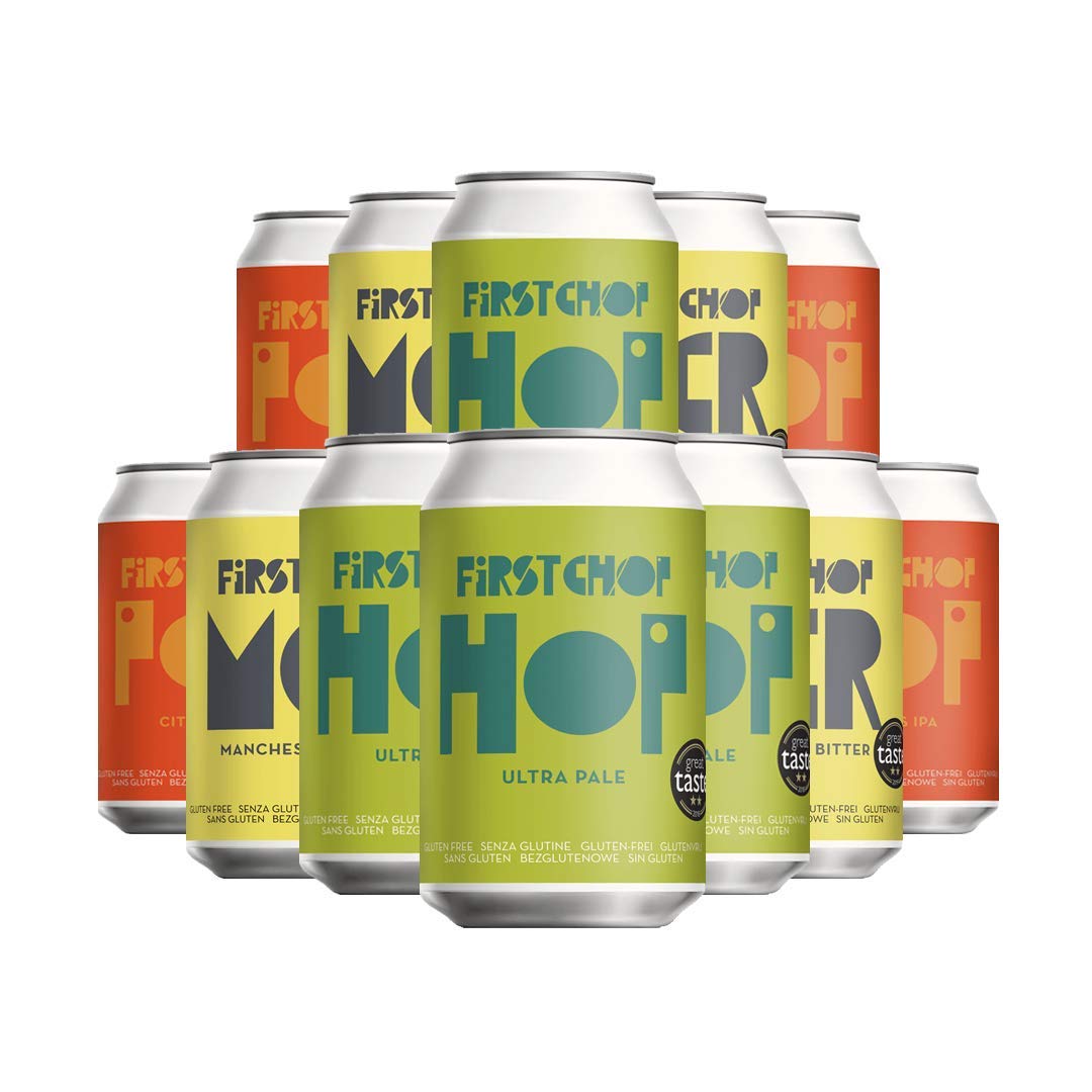First Chop Gluten Free Award Winning Mixed Case (12 Pack) - HOP, MCR, POP