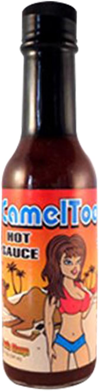 Cameltoe Hot Sauce from Go Wild! Hot Sauces| Made with vinegar aged red pepper sauce mangoes chipotle Worcestshire tomato juice and other spices (5fl oz)