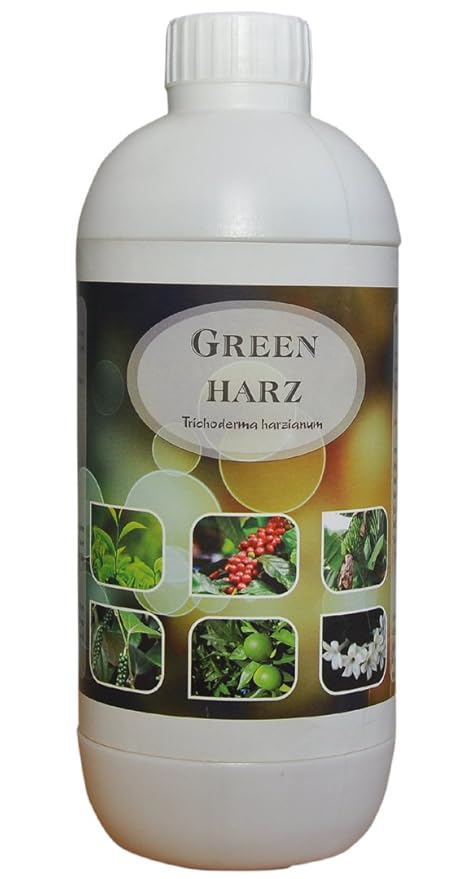 Green Harz - Bio Pesticide - Bio Fungicide - trichoderma harzianum - Quantity : 1 Litre
