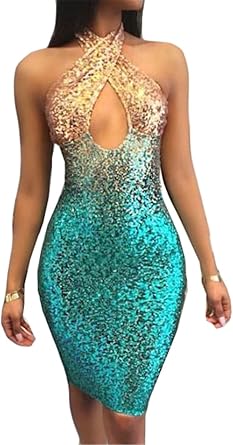 colorful cocktail dress