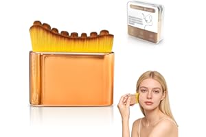 1/2 PCS Facial Lymphatic Contour Brush – Soft Bristles Sculpting Tool for Face, Ergonomic Lymphatic Massage Brush for Skincar