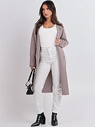 ANRABESS Long Sweater Cardigan Women Knit Open