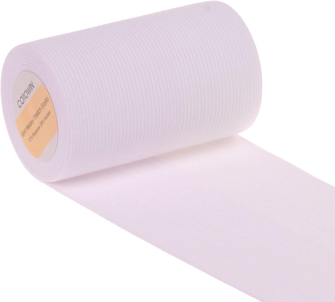 Fascia Elastica Nera 50mm X 10m - Poliestere Per Cucito E Fai Da Te - Foto 9