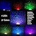Colorful Undersea World, McWorks Fashion Flower Bud Music Multiple Colors Rotating Projector Night Lights, Best for Kid's Baby's Gift to Stimulate Curiosity and Imagination