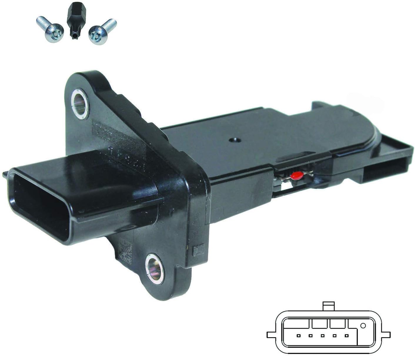 Walker Products 245-1258 Mass Air Flow Sensor