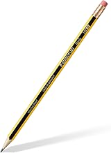 Staedtler Noris Graphite Pencil HB Pack of 10 with Eraser Tip view 2