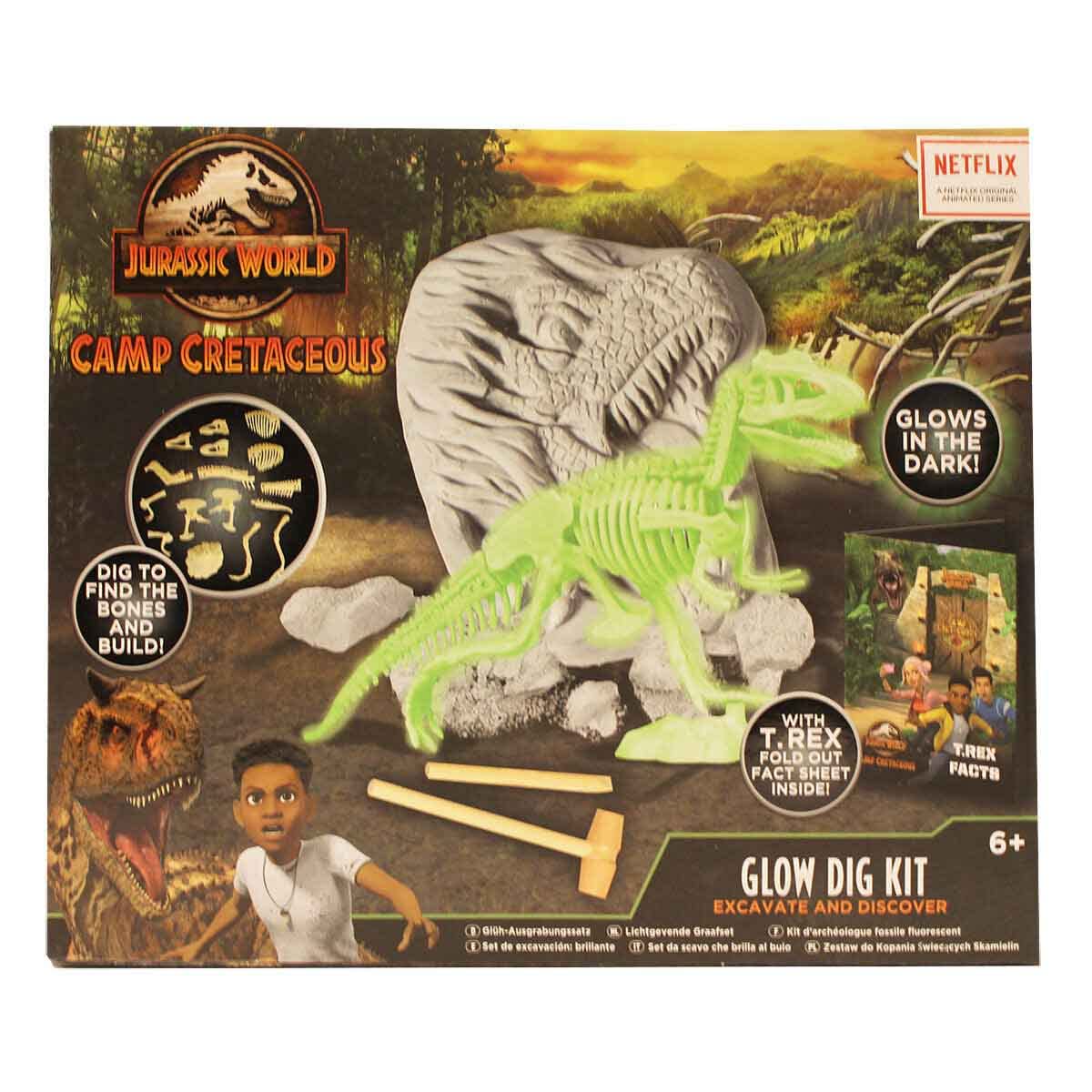 Jurassic World Camp Cretaceous Glow Dig Kit