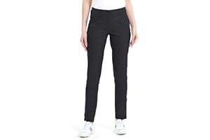 Lesmart Womens Pants Golf Stretch Lightweight Breathable Quick Dry Work Ladies Golf Pants with Pockets