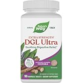 Nature's Way Extra Strength (1) DGL Ultra - DGL Chewable Tablets for Digestive Support* - Deglycyrrhizinated Licorice GutGard Extract - 75mg per Serving - Chocolate Flavored - 90 Count (90 Servings)
