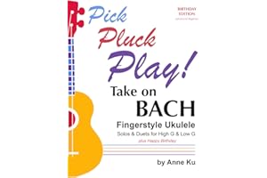 Take on Bach: Fingerstyle Ukulele Solos & Duets for High G & Low G
