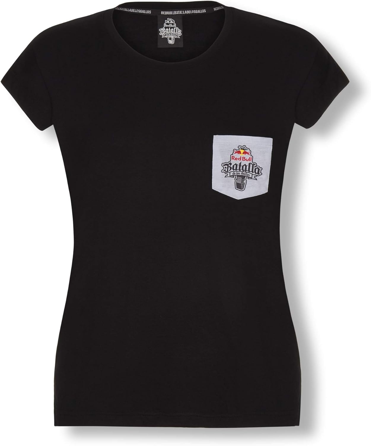 Red Bull Batalla Pocket Camiseta, Negro Mujer Small Top, Batalla ...