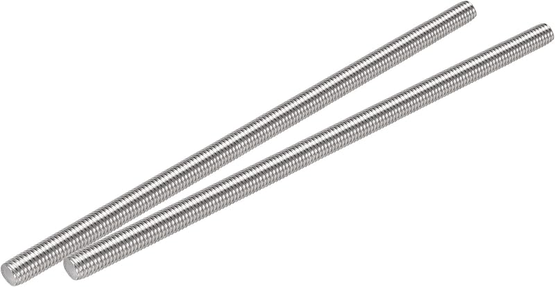 sourcing map M12 x 300mm Fully Threaded Rod 304 Stainless Steel Right Hand