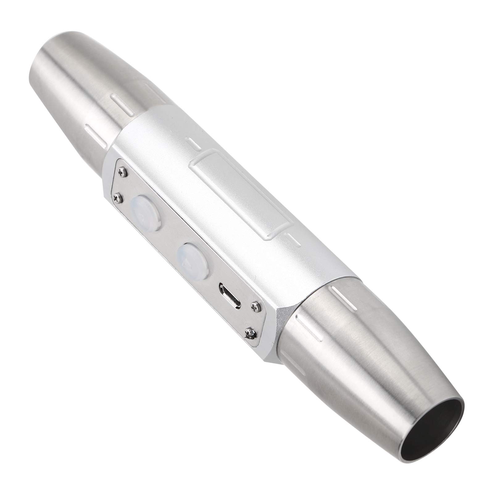 Alomejor Jewelry Identification Flashlight, Dual Ends 6 Lights Torch with Fluorescent Detection Light for Jade Jewelry Gemstone Identification