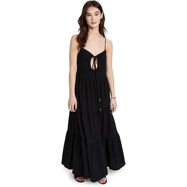 Z SUPPLY Women's Winslet Maxi Dress, Black, M at Amazon Women's Clothing  store