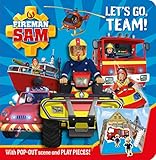 Hardcover Fireman Sam: Let's Go Team! Pop-out Play Book
