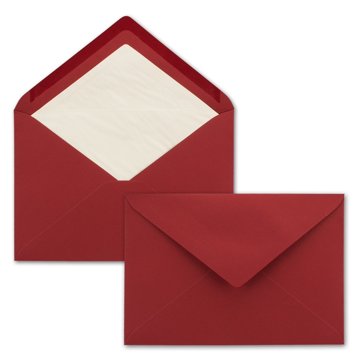 Envelopes C5, colourful 100 Stück dark red