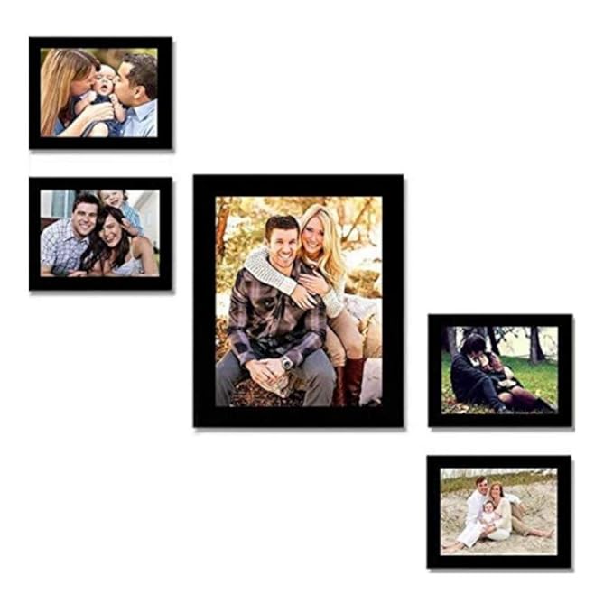 Moms'creations Collage Photo Frames, Set of 5,Wall Hanging (1 pcs