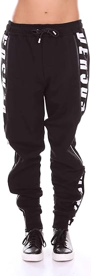 Versus Versace Men S Black Logo Track Pants M At Amazon Men S