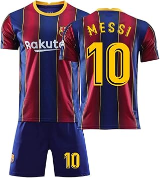 Amazon 大人用 メッシ ユニフォーム 上下セット Fcバルセロナ ホーム 背番号10 リオネル アンドレス メッシ レプリカ ユニフォーム Gv オリジナルセット商品 ワールドサッカーズ スポーツ アウトドア