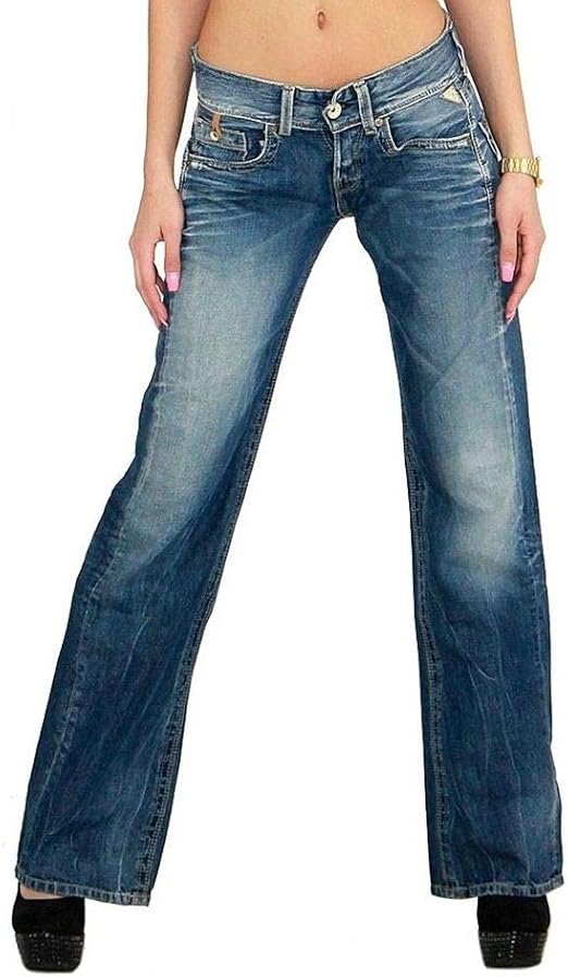Replay Janice WV580 .020 150 Damen Jeans, 11,5 OZ, Farbe 010 Blue