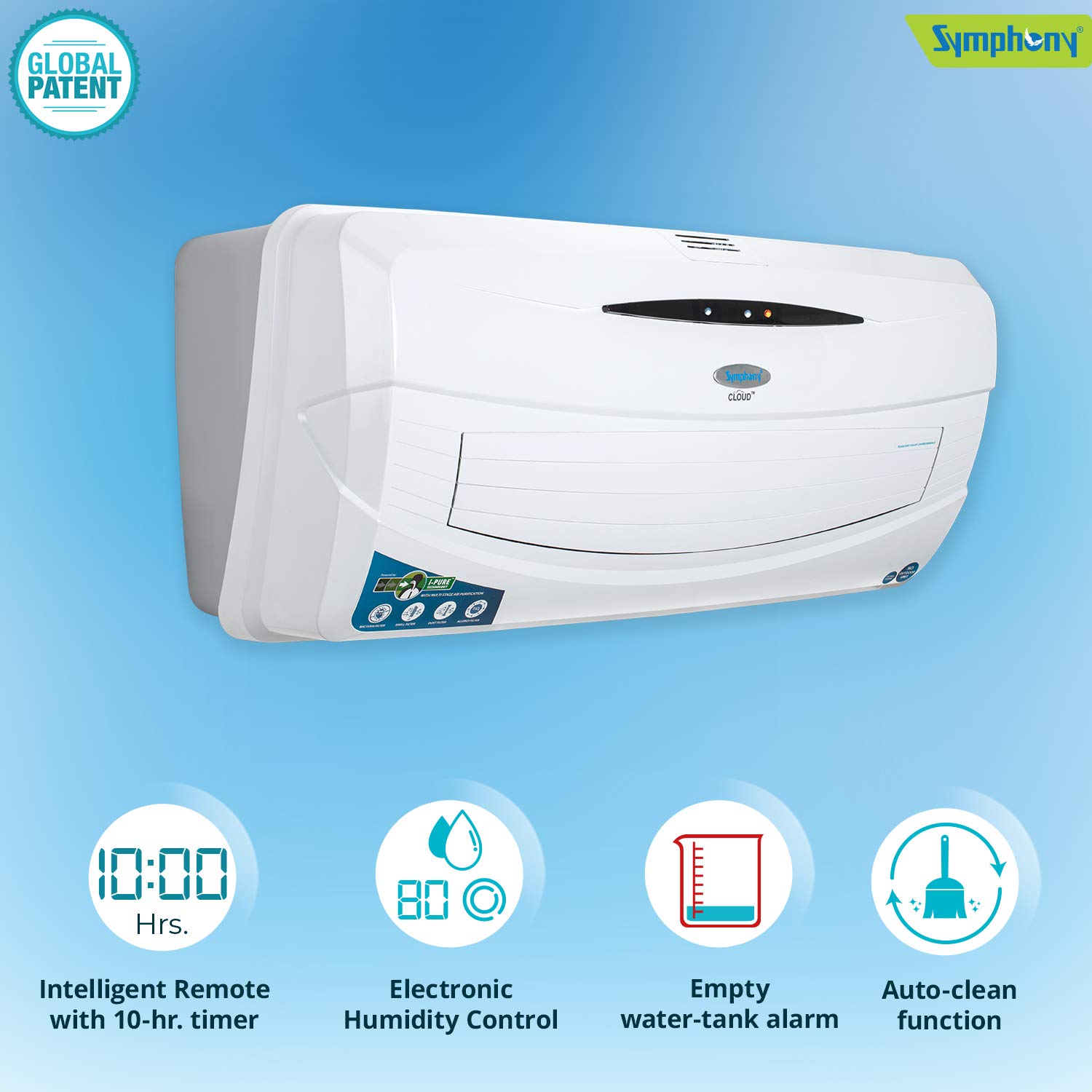 symphony cloud air cooler