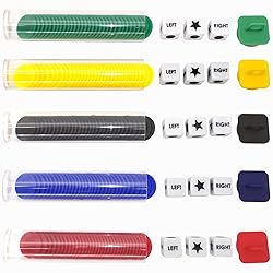 Left Right Center Dice Game Prime Set Bundle with 3