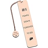 7 Years 7th Anniversary Copper Gifts for Him Her Men Women Couple 7th Copper Anniversary Wedding Gifts for Her Wife Girlfriend Husband Anniversarys Copper Christmas Valentine Giftss Bookmark for Women