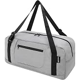 HOLYLUCK Foldable Travel Duffel Bag For Women &amp; Men Luggage Great for Gym -Light grey