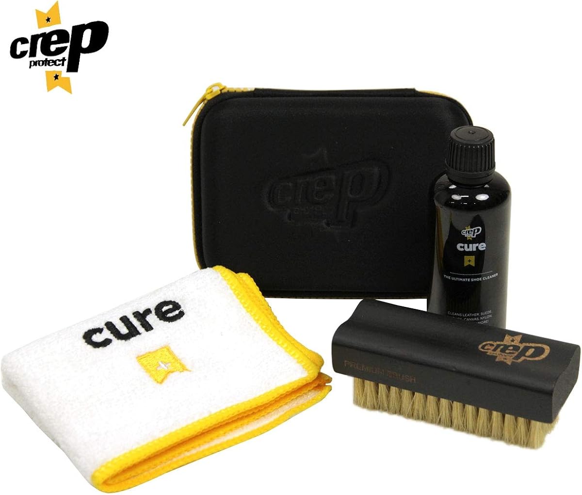 Crep Protect Cure Kit, Ultimate Rain & Stain Shoe Spray and 6 Wipes (Bundle Gift Pack): Shoes
