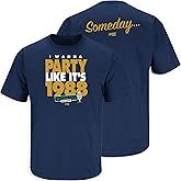 Smack Apparel I Wanna Party Like It's 1988 T-Shirt for Notre Dame College Fans (SM-5XL)