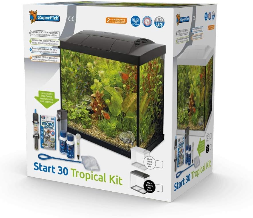 Superfish Start 30 Aquarium Tropical 25L White Amazon.co.uk Pet