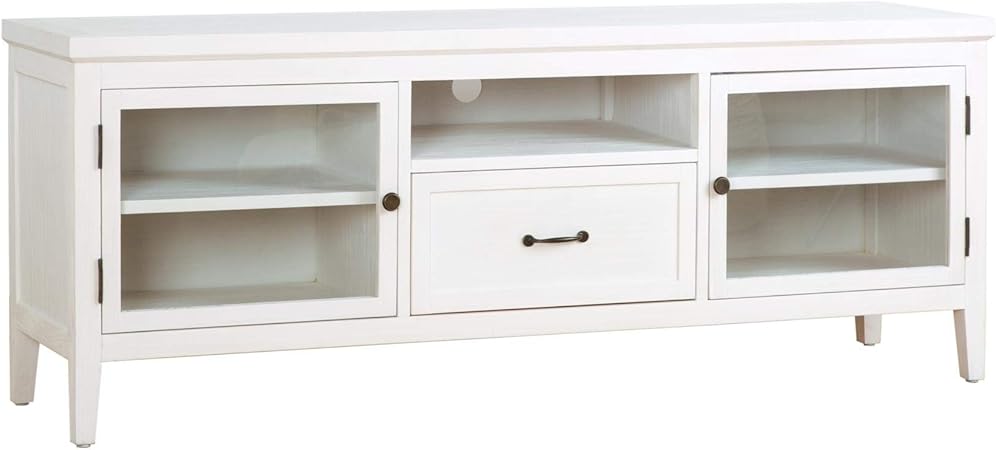 Mayen Meuble Tv 160 Blanc Ivoire Bois 160x40x61 Cm Couleur Blanc Ivoire Amazon Fr Cuisine Maison