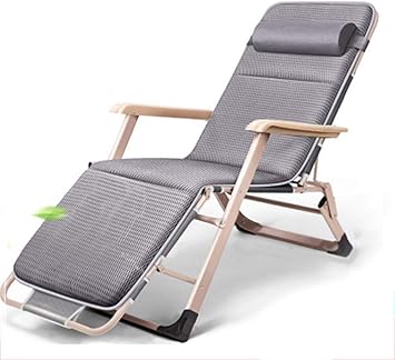 FPBY Sillas de salón de patio portátil para bronceado solar, silla