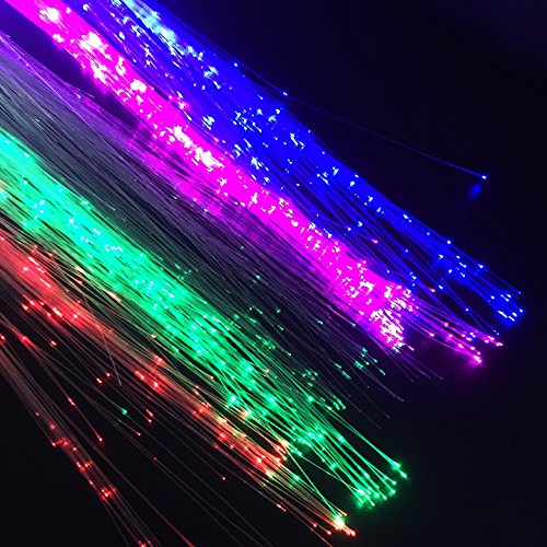 Acooe 10 Pack flashing led light up toys Optics led hair lights