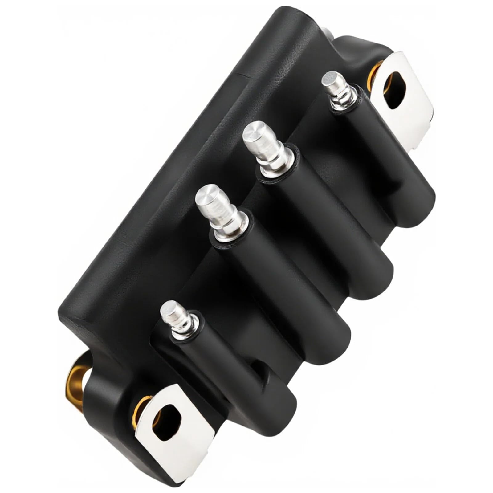Photo 1 of ??NEWHOW 583740 Ignition Coil for Johnson Evinrude Outboard Motors 50-300HP V4/V6 1985-2006 | Replacement for OEM Part Numbers 0583740, 183-3740 | Dual Plug Waterproof Coil Pack