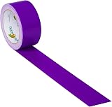 Duck Tape Solid Colours Purple 48mm x 18.2m Self-Adhesive Craft Tape view 3