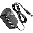 Replacement 12V AC DC Power Cord Charger for X Rocker Pro Series H3 51259 Video Gaming Chair 51231 51396, X Pedestal 51274 51277 51056, Ace Bayou V Rocker Audio Gaming Chair Adapter Supply Cable Cord