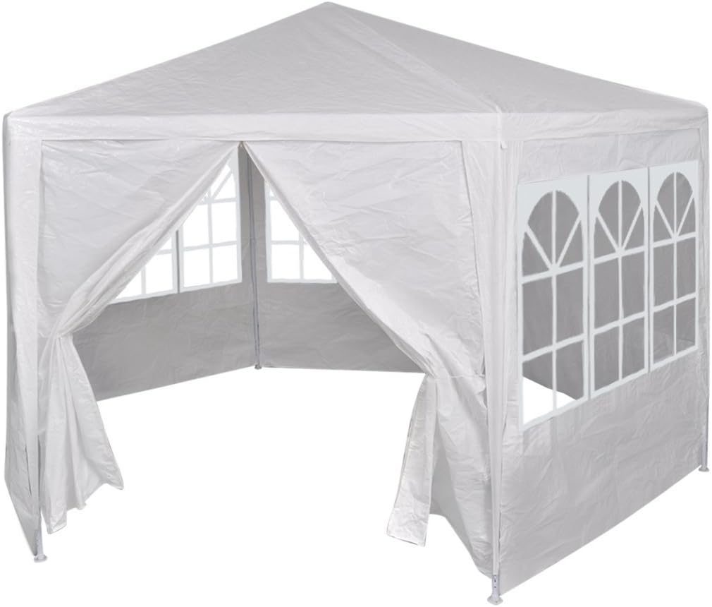 Festnight Carpa de Jardín Marquesina con 6 Paredes 2x2 m