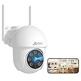 ANRAN 5MP Security Camera Outdoor, 360°PTZ