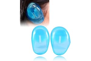 2pcs Ear Cover Protector, Ear Cover Shield Anti Staining Plastic Guard ，Protects Earmuffs From The Dye