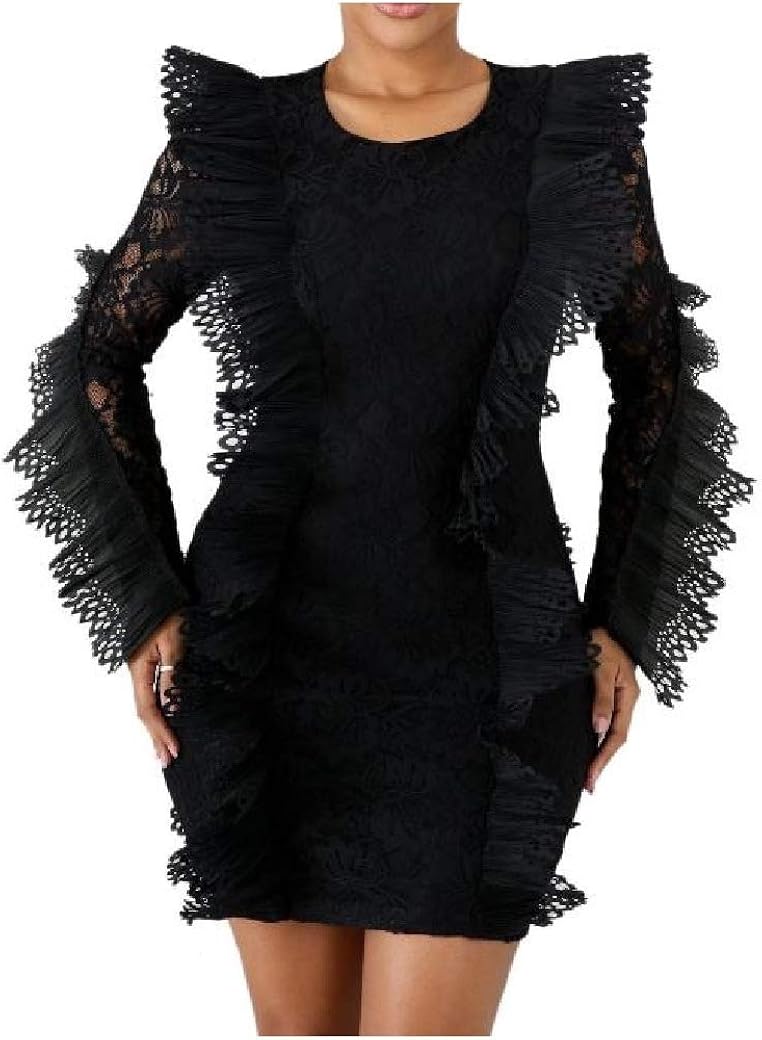 tuxedo midi dress with sleeves