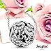SOUFEEL Swarovski Hearts Love Charm 925 Sterling Silver Charms European Bracelets