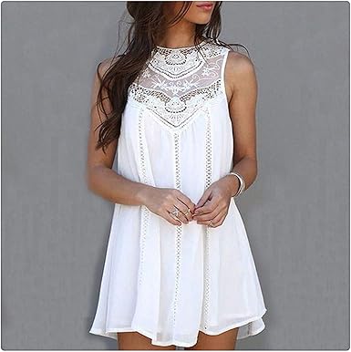 plus size white summer dress