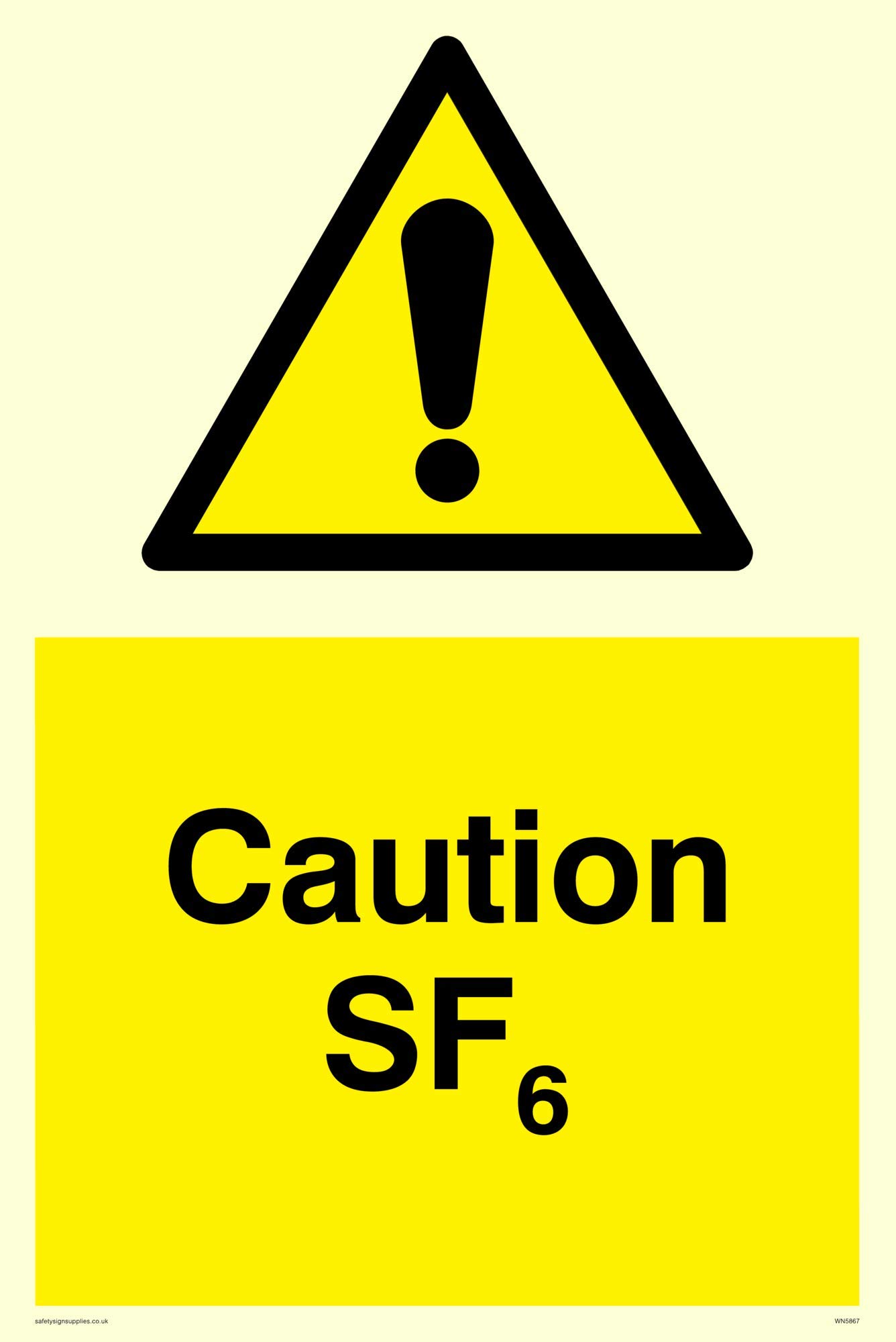 Caution SF6